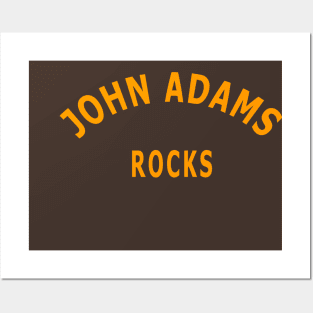 John Adams Rocks Posters and Art